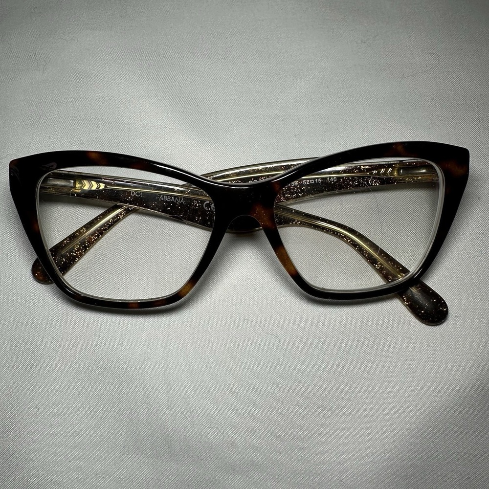 Dolce & Gabbana D&G Eye Glasses Eyeglasses Frames DG 3167 2738 52-15-140 Girls